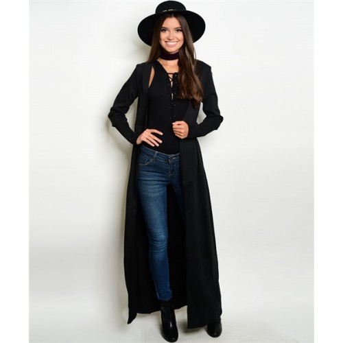 BLACK DUSTER CARDIGAN