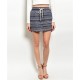  NAVY TRIBAL SKIRT