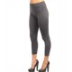 CHARCOAL FASHION CAPRI SEAMLESS 