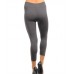 CHARCOAL FASHION CAPRI SEAMLESS 