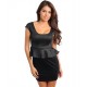 PEPLUM TOP DRESS