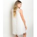 111-5-4-T826 OFF WHITE DRESS