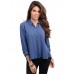 NAVY SLEEVES TOP 