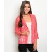 CORAL CROCHET JACKET 