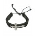 BLACK PU BRACELET