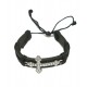 BLACK PU BRACELET