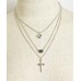 MULTI SHAPE LAYER CHAIN NECKLACE