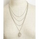 LEAF SHAPE CHAIN NECKLACES