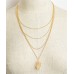 LEAF SHAPE CHAIN NECKLACES