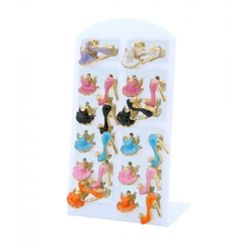  FASHION ASSORTED DRESS & SHOE EARRING