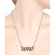 "XOXO" PENDANT CHAIN NECKLACE