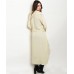  IVORY COAT  Fabric Content: 100% POLYESTER